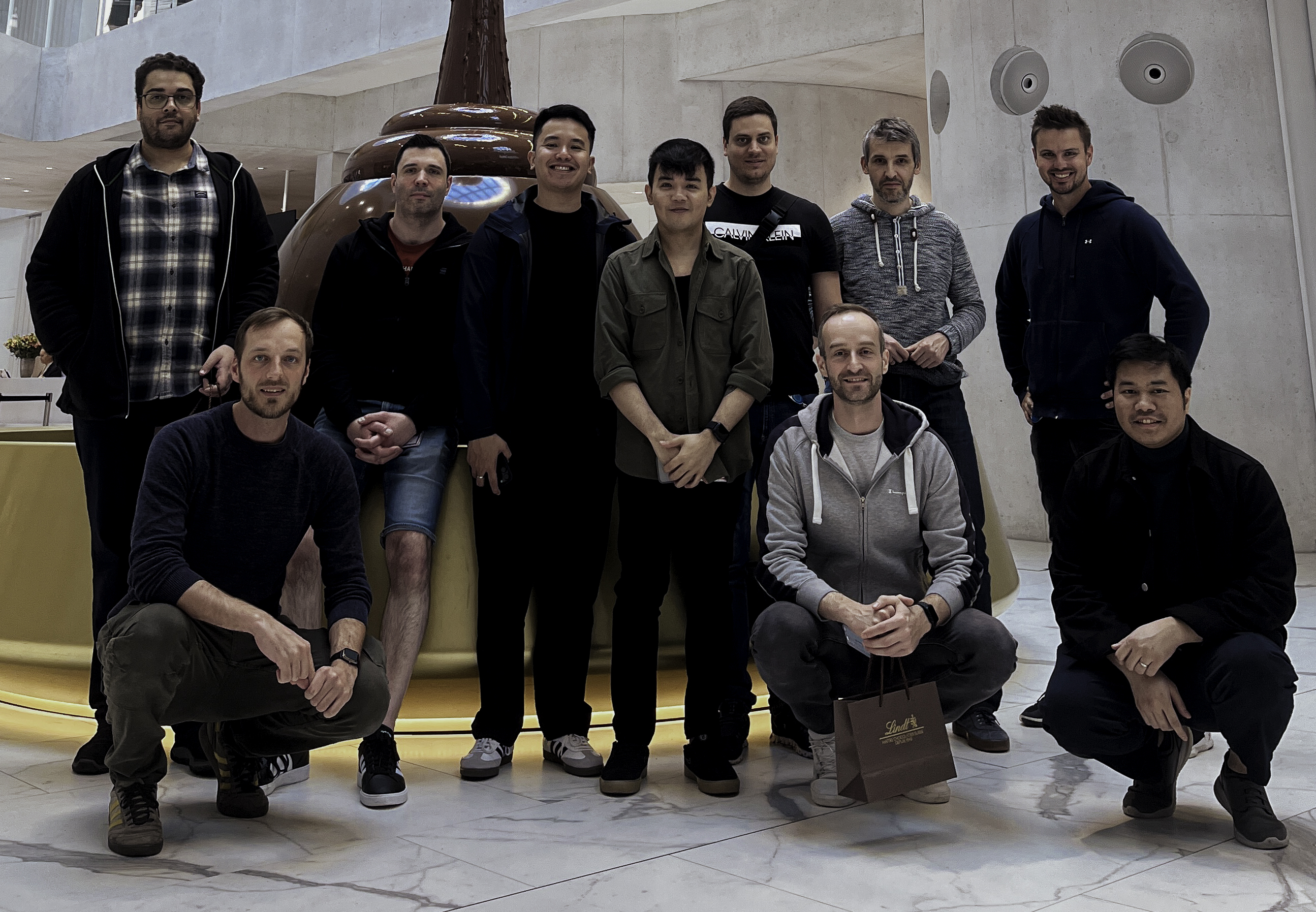 The team
